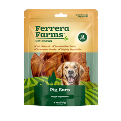 Ferrera Farms Pig Ears 8 pack