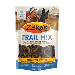 Zuke’s Trail Mix Pet Treats For Dogs of All Sizes, Soft Dog Treats With Real Chicken Recipe - 6 oz. Pouch
