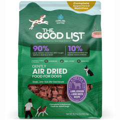 Farmland Traditions The Good List Air-Dried Dog Food, Premium Lamb, Venison, & Bone Broth for Dogs, Protein Rich & Grain-Free Nutrition