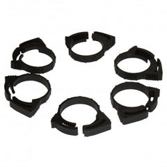 Two Little Fishies 6-Piece Plastic Hose Clamp Set