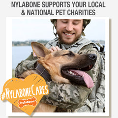 Nylabone Natural Nubz Dog Treats, Allergen-Free Peanut Butter