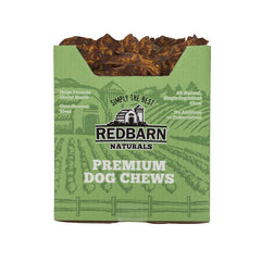 Redbarn Pet Products All-Natural Rawhide Bully Slices - Bully Stick Flavor - Premium Grain-Free Beef Hide Treats High Protein Low Fat for Chewers
