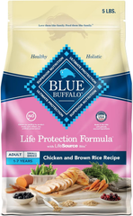 Blue Buffalo Life Protection Formula Adult Small Breed Dry Dog Food, Supports High Energy Needs, Made with Natural Ingredients, Chicken & Brown Rice Recipe