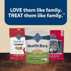 Blue Buffalo Health Bars Natural Crunchy Dog Treats Biscuits, Apple & Yogurt