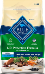 Blue Buffalo Life Protection Formula Adult Dry Dog Food, Helps Build and Maintain Strong Muscles, Made with Natural Ingredients, Lamb & Brown Rice Recipe