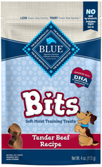 Blue Buffalo Bits Treats for Dogs, Beef