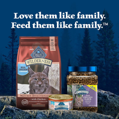 Blue Buffalo Wilderness High-Protein, Grain-Free Natural Dry Food for Adult Cats, Weight and Hairball Control, Chicken