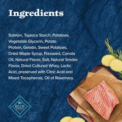 Blue Buffalo Wilderness Wild Bits Soft & Chewy Training Treats for Dogs, Grain-Free, Salmon Recipe