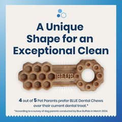 Blue Buffalo Dental Chews Small Natural Dog Treats, Chicken & Spearmint
