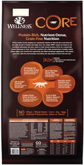 Wellness CORE Natural Grain Free Original Turkey & Chicken Dry Dog Food