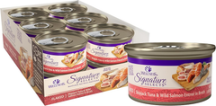 Wellness CORE Signature Selects Flaked Adult Wet Cat Food, Natural, Protein-Rich, Grain Free (Skipjack Tuna & Wild Salmon)