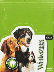 Whimzees Toothbrush Star for Pets, Large