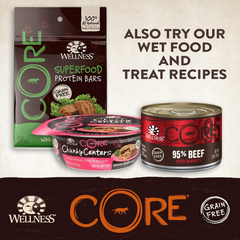 Wellness CORE Natural Grain Free Dry Dog Food, Ocean Whitefish, Herring & Salmon