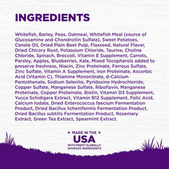 Wellness Complete Health Dry Dog Food with Grains, Natural Ingredients, Made in USA with Real Meat, All Breeds, For Adult Dogs (Whitefish & Sweet Potato)