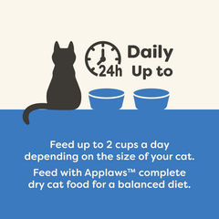 Applaws Natural Wet Cat Food in Broth, Limited Ingredient Cat Food Cups, Grain-Free Cat Food Pots, No Artificials, 100% Natural Ingredient Cat Food, Tuna Fillet & Shrimp in Broth
