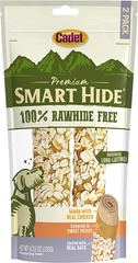 Cadet Smart Hide Rawhide Free Dog Treats – Oat Coated