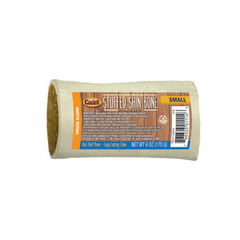 Cadet Stuffed Shin Bone - Highly Digestible, High Protein, Long-Lasting Dog Chew Bone for Aggressive Chewers, Supports Dental Health, - Cheese Flavor