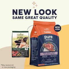 Canidae Pure Limited Ingredient Premium Adult Dry Dog Food, Real Bison, Lentil & Carrot Recipe