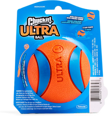 Chuckit! Ultra Ball Dog Toy - For Dogs 60-100 lbs - Made from Durable Rubber - Super Bouncy - Floats in Water - 3-inch Diameter - Pack of 1