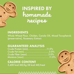 Buddy Biscuits Bag of Crunchy Dog Treats Made with Roasted Chicken