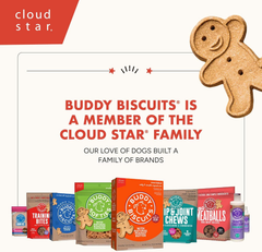 Buddy Biscuits of Grain-Free Crunchy Dog Treats Made with Natural Peanut Butter