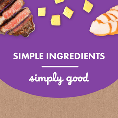 BUDDY BISCUITS Box of Crunchy Dog Treats Made with Assorted Flavors of Roasted Chicken, Grilled Beef, and Sharp Cheddar