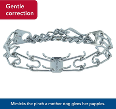 Herm Sprenger Pinch Dog Collar with Quick Release Snap