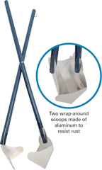Four Paws Wee-Wee Pooper Scoopers for Dogs l Outdoor Rake l Spade & Pan l Pooper Scooper Set