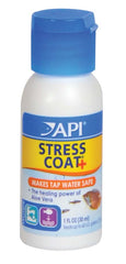 API STRESS COAT Aquarium Water Conditioner Bottle