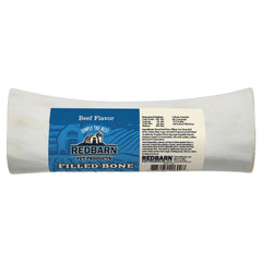 Redbarn Filled Dog Bones, Natural Long-Lasting Dental Treats; Suitable for Aggressive Chewers(Beef)