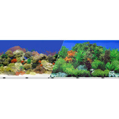 Blue Ribbon Pet Products Vibran-Sea Double Sided Background