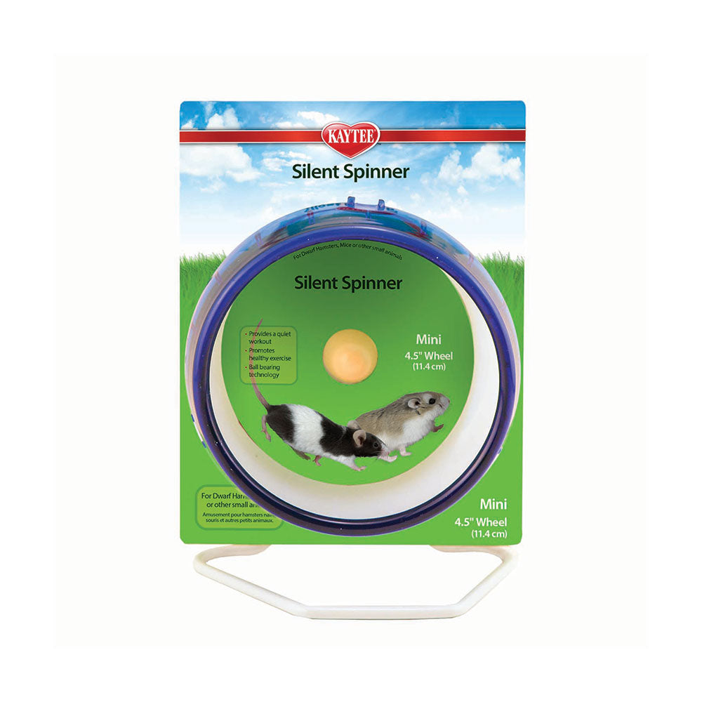 Kaytee® Silent Spinner Wheel for Small Animal Assorted Color 4.5 Inch