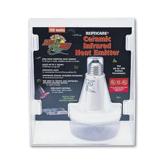 Zoo Med Laboratories Repticare® 150 Watt Ceramic Infrared Heat Emitter 50-100 Gal