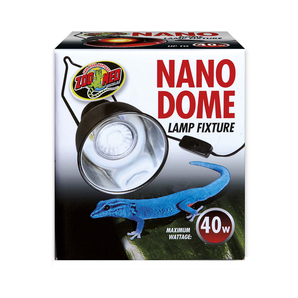 Zoo Med Laboratories Nano Dome Lamp Fixture 4 Inch Bottom Diameter