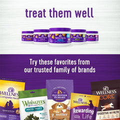 Wellness Barkin' Bacon Flavored Soft Chew Skin & Coat Supplements for Dogs