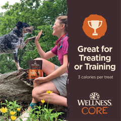 Wellness CORE Grain Free with Turkey & Pomegranate Tiny Trainers Tender Dog Treats, 6 oz.