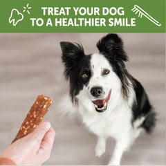 Wellness WHIMZEES Veggie Sausage Dog Dental Treats, Natural Chews, Medium Size Stick