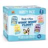 Weruva Meals 'n More Natural Wet Dog Food, Woof Woof Floof! Skin & Coat Health Variety Pack(Pack of 10)