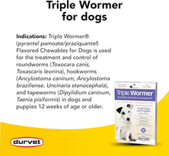 Durvet® Triple Wormer™ (Chewable Tablets)