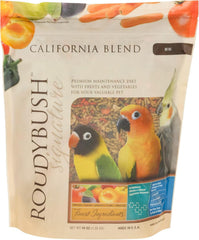 Roudybush California Blend Bird Food Mini Pellets – 2.75 lb