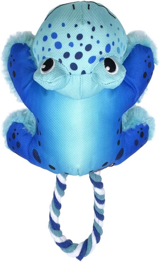 KONG Cozie Tuggz Frog Dog Toy – Medium/Large