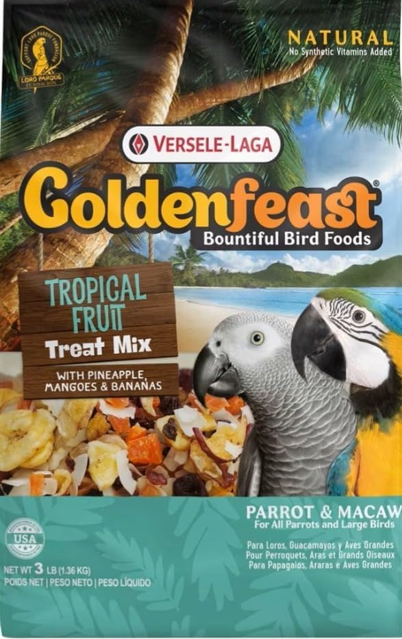 Goldenfeast VL Tropical Fruit Treat Mix – 3 lb