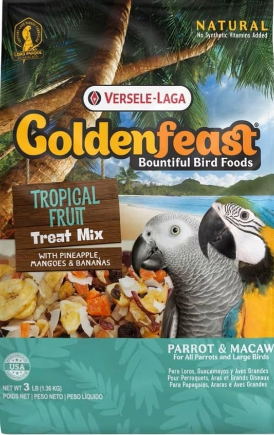 Goldenfeast VL Tropical Fruit Treat Mix – 3 lb