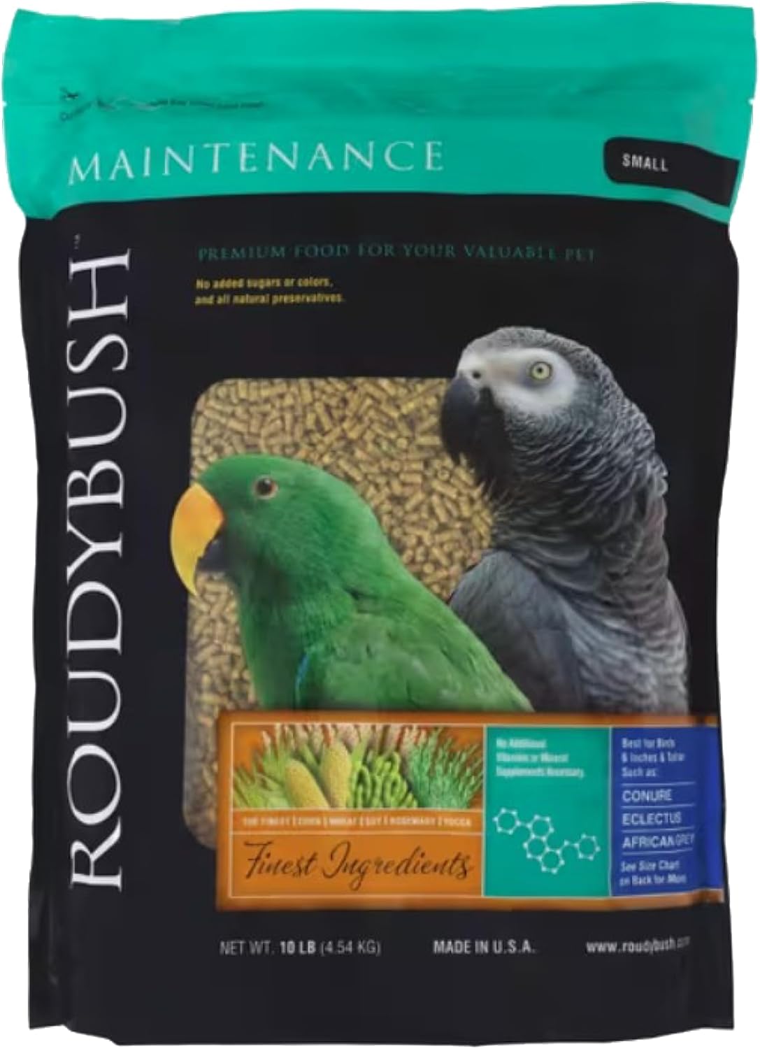 Roudybush Daily Maintenance Bird Food Small Pellets – 10 lb