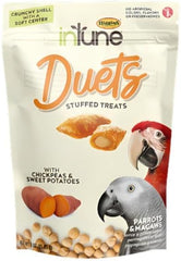 Higgins inTune Duets Chickpeas & Sweet Potatoes Stuffed Bird Treat – 3 oz