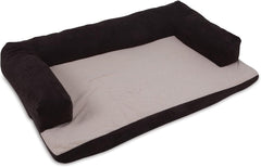 Aspen Pet Bolster Ortho Dog Bed – 54 x 34 in, Coffee Bean