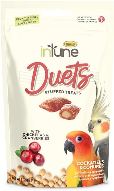 Higgins inTune Duets with Chickpeas & Cranberries Bird 3 oz