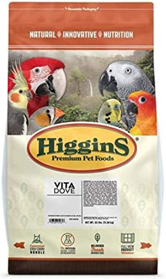 Higgins Vita Seed Dove Bird Food – 25 lb