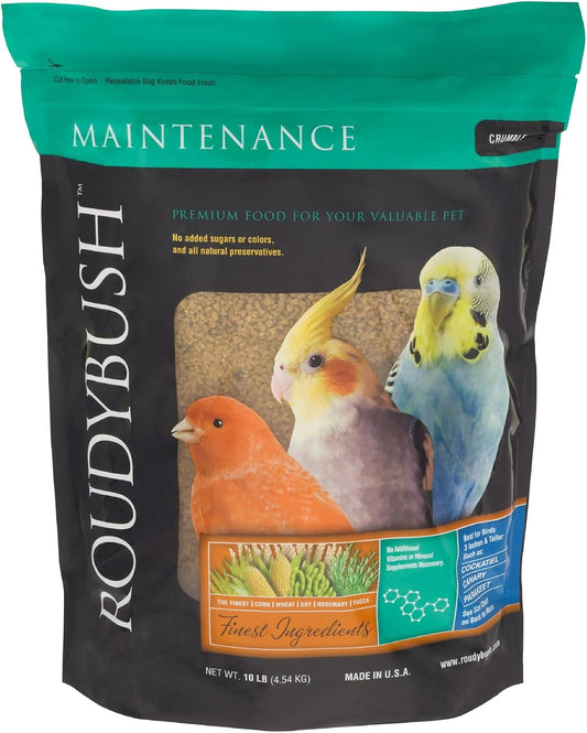 Roudybush Daily Maintenance Bird Food Crumbles – 10 lb
