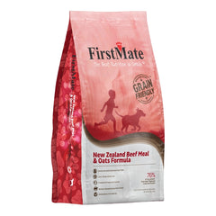 FirstMate Limited Ingredient New Zealand Beef & Oat Dog Food – Kibble